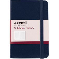 Блокнот "Axent" /8301-02-A/ Partner, 95*140/96арк, кліт, синя (1/24)