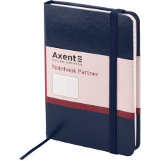 Блокнот "Axent" /8301-02-A/ Partner, 95*140/96арк, кліт, синя (1/24)