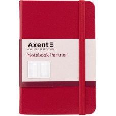 Блокнот "Axent" /8301-03-A/ Partner, 95*140/96арк, кліт, черв (1/24)