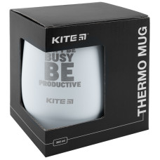 Термокружка "Kite" /K22-378-03/ 360 мл біла (1/16)