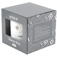 Термокружка "Kite" /K21-324-01/ 260 мл, біла,  (1/50)