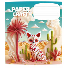 Зошит уч. "Школярик" 12арк.==/3354L/ "Paper craft" виб.УФ-лак (дівчинка) (30/300)