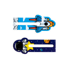 Набір магнітних закладок-індикаторів "Kite" /K24-496-6/  Space (1/24/270)