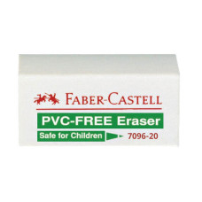 Гумка "Faber-Castell" 189620 7096-20 пл.чох. (20шт в уп.) (1/30)