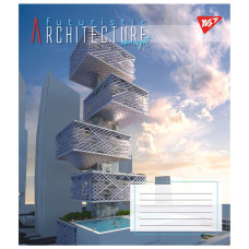 Зошит уч. "YES" 24арк.== /767042/ "Futuristic architecture" (20/320)