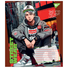 Зошит уч. "YES" 24арк.== /767048/ "Street wear" (20/320)