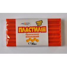 Пластилін "TRAVEL KIDS" восковий /333106/TK/ помаранчевий 30г (12/48)