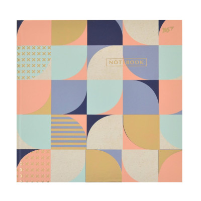Блокнот 200*200/96 # "YES" /151505/ 7БЦ "Abstract"  (3/30)
