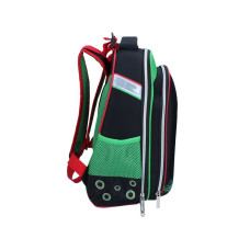 STOCK Ранець "CLASS" /9724/ SchoolCase, "Bike",2 від.,39*28*21см  (1/4)