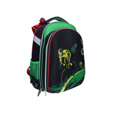 STOCK Ранець "CLASS" /9724/ SchoolCase, "Bike",2 від.,39*28*21см  (1/4)