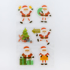 Наклейка Новорічна "ANGEL GIFTS" /B-8364/ 20*20см (12)