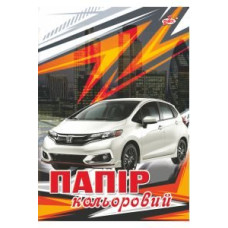 Папір кольоровий "Бріск" УВ-27  А4/16арк. 8кол. (20)