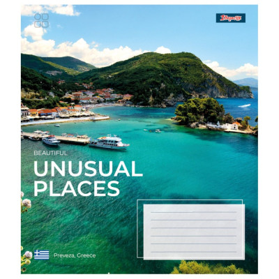 Зошит уч. "1В" 96арк.== /767424/ "Unusual places" (5/120)