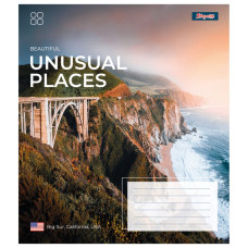 Зошит уч. "1В" 96арк.== /767424/ "Unusual places" (5/120)