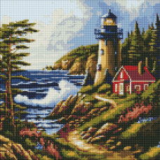 Алмазна мозаїка "Ідейка" /AMO7817/ "Морський бриз" 40*40см