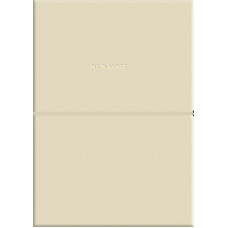 Планер А5/208 стор. недат."Genius" /A5-7106Capuccino/ обкл.поліуретан, крем блок, 80г/м2 "Capuccino" (1/12)
