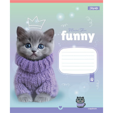 Зошит уч. "1B" 12арк.== /768209/ "Funny Pets" (25/500)