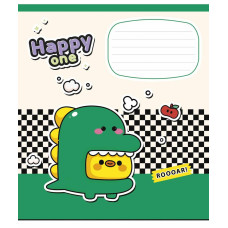 Зошит уч. "Школярик" 12арк.# /3532K/ "Happy one " виб.УФ-лак (дівчинка) (30/300)