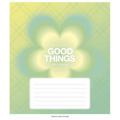 Зошит уч. "Школярик" 18арк.== /3526L/ "Good things " виб.УФ-лак (дівчинка) (25/250)