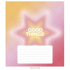 Зошит уч. "Школярик" 18арк.== /3526L/ "Good things " виб.УФ-лак (дівчинка) (25/250)