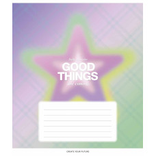 Зошит уч. "Школярик" 18арк.== /3526L/ "Good things " виб.УФ-лак (дівчинка) (25/250)