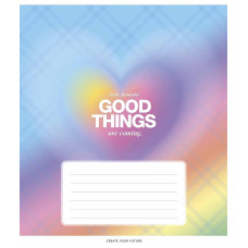Зошит уч. "Школярик" 18арк.== /3526L/ "Good things " виб.УФ-лак (дівчинка) (25/250)