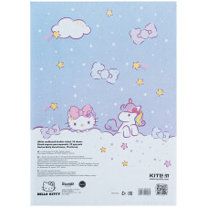 Картон білий А4/10арк. "Kite" /HK24-254/ двосторонній, Hello Kitty (1/50)