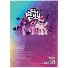 Картон білий А4/10арк. "Kite" /LP24-254/ двосторонній, My Little Pony movie (1/50)