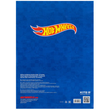 Картон білий А4/10арк. "Kite" /HW24-254/ двосторонній, Hot Wheels (1/50)