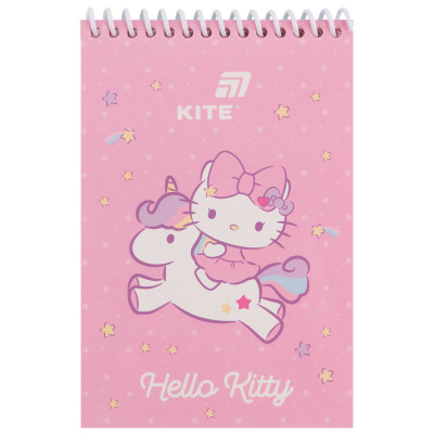 Скетчбук А6/48арк. "Kite" /HK26-196-1/ пласт. спіраль Hello Kitty (1/20)