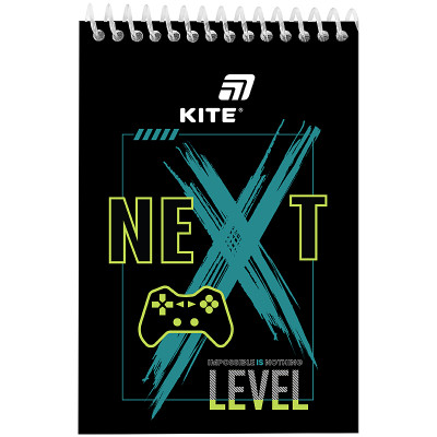 Скетчбук А6/48арк. "Kite" /K26-196-2/ пласт. спіраль Next Level (1/20)
