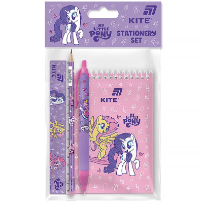 Набір канцтоварів "Kite" /LP26-S03/ 4 предмети My Little Pony movie (1/20)