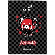 Щоденник шкільний "Kite" /AR26-262/ тверда обкл., Aggretsuko (1/20)