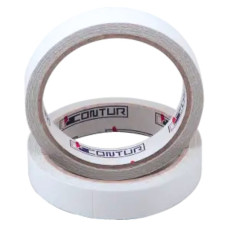 Скотч двосторонній "Contur" 18мм*9м (80мкм) 9-18СД прозорий (6/96)