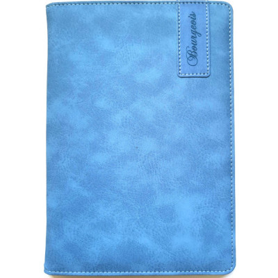 Блокнот "Bourgeois" А5/80 шкірзам Тв.обкл. /диз.9209/ вн. Бл.70г, # (1/40)