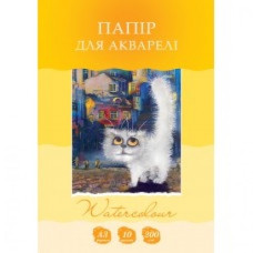Папка для акварелі А4/10арк "Рюкзачок" /БА-6/ картон,  200 г/м2 (1/10)