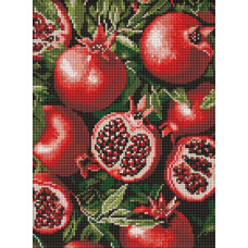 Алмазна мозаїка "Ідейка" /AMO8290/ "Гранат у розрізі" 30*40см
