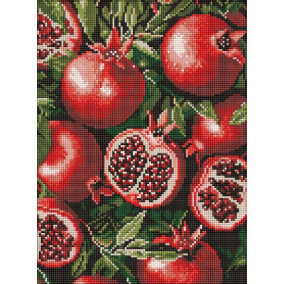 Алмазна мозаїка "Ідейка" /AMO8290/ "Гранат у розрізі" 30*40см