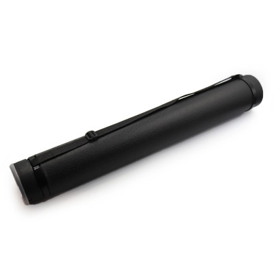Тубус для креслення розсувний "JO" /PY8208-B/ D-8,8*65-110см чорний (1/24)