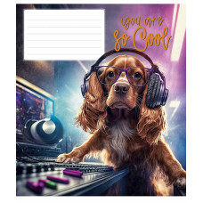 Зошит уч. "Школярик" 12арк.== /3241L/ "You are so cool" ВД-лак (нейт) (30/300)