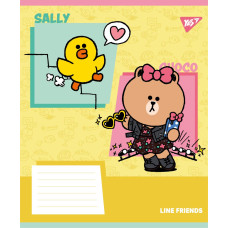 Зошит уч. "YES" 12арк.== /767639/ "Line Friends Funny" (25/500)