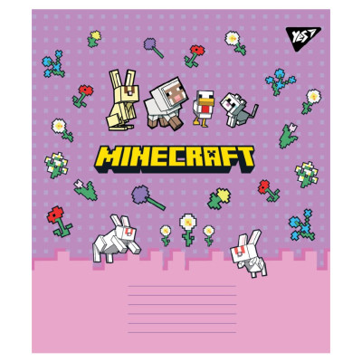 Зошит уч. "YES" 12арк.== /767591/ "Minecraft Spring" (25/500)