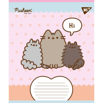 Зошит уч. "YES" 12арк.== /767608/ "Pusheen Weekend" (25/500)