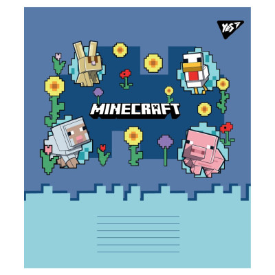 Зошит уч. "YES" 24арк.# /767595/ "Minecraft Spring" (20/320)