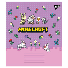 Зошит уч. "YES" 24арк.# /767595/ "Minecraft Spring" (20/320)