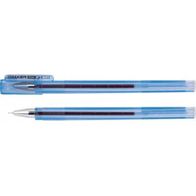 Ручка гелева "ECONOMIX" /Е11913-02/  "PIRAMID", 0,5мм, синя (12/144/1296)