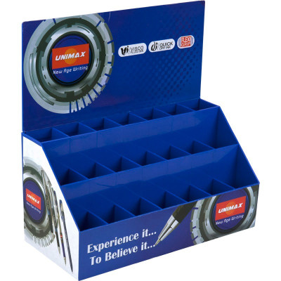 Дисплей для ручок "Unimax" /37318/ середній, 21 секція 15,5*36*,36,5 см