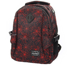 Рюкзак-орт. "JO/Joypack" /0073SE/ "Павутиння" 3 від., отв/ навуш., від/ноут 39*28*17см