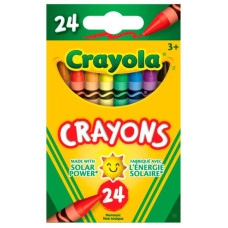 Олівці "Crayola" /9024/ 24кол., змиваються (1/72/144)