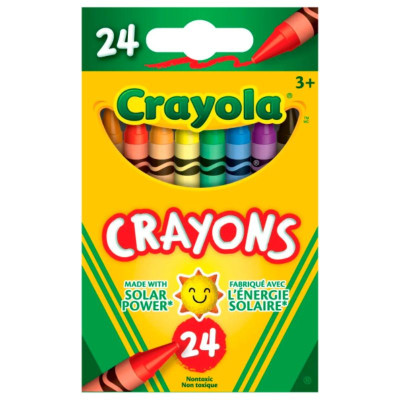 Олівці "Crayola" /9024/ 24кол., змиваються (1/72/144)